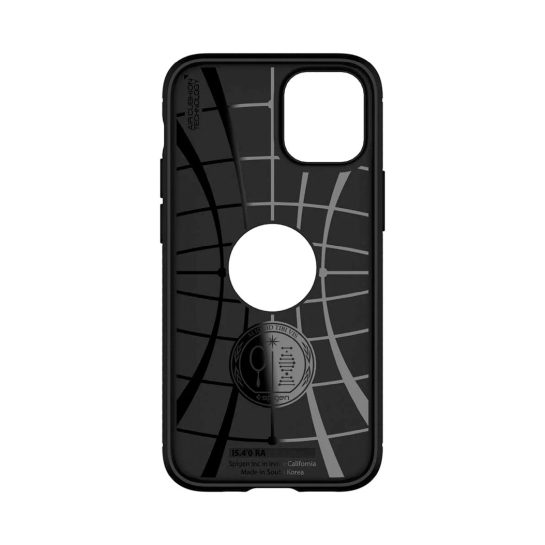 Чехол Spigen Rugged Armor Case for iPhone 12 mini Matte Black - цена, характеристики, отзывы, рассрочка, фото 3