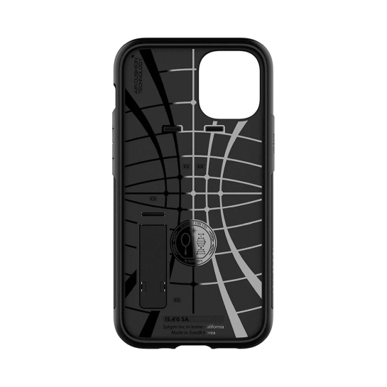 Чехол Spigen Slim Armor Case for iPhone 12 mini Black - цена, характеристики, отзывы, рассрочка, фото 2