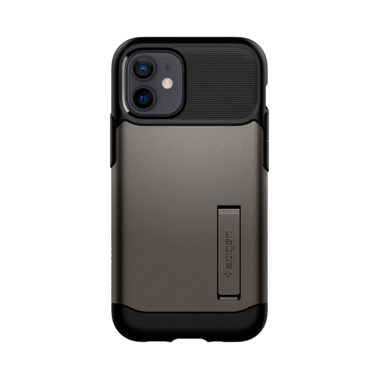 Чехол Spigen Slim Armor Case for iPhone 12 mini Gunmetal