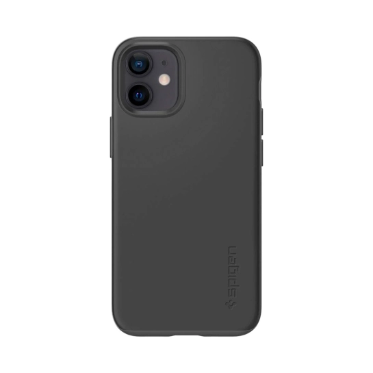Чехол Spigen Thin Fit Case for iPhone 12 mini Black