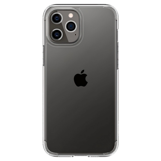 Чохол Spigen Crystal Hybrid Case for iPhone 12 Pro Max Crystal Clear - цена, характеристики, отзывы, рассрочка, фото 1