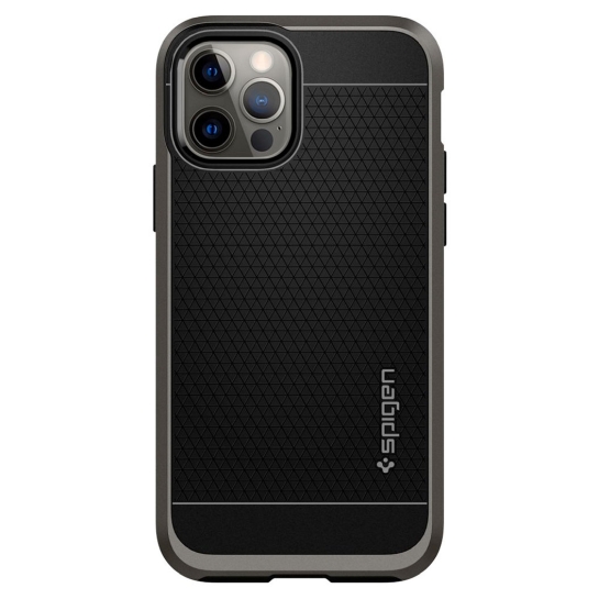 Чехол Spigen Neo Hybrid Case for iPhone 12 Pro Max Gunmetal - цена, характеристики, отзывы, рассрочка, фото 1