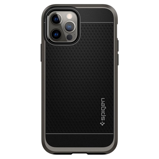Чохол Spigen Neo Hybrid Case for iPhone 12 Pro Max Gunmetal