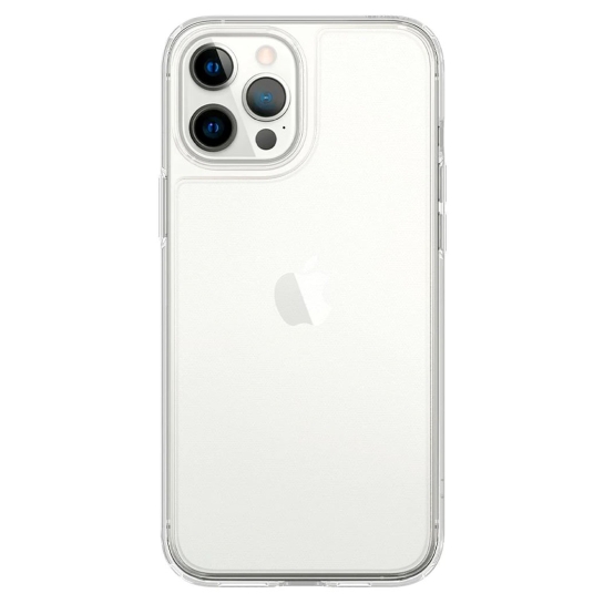 Чохол Spigen Quartz Hybrid Case for iPhone 12 Pro Max Crystal Clear - ціна, характеристики, відгуки, розстрочка, фото 1
