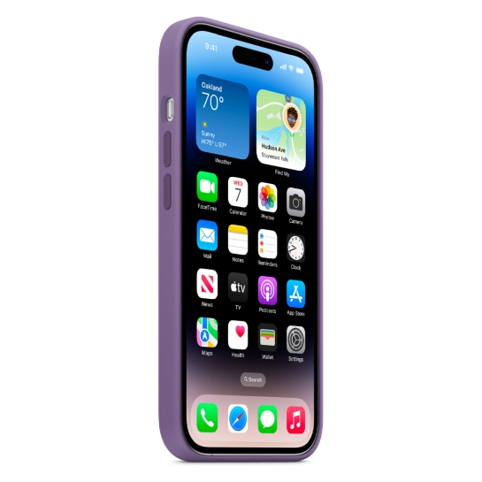 Чехол Apple Silicone Case with MagSafe for iPhone 14 Pro Iris - цена, характеристики, отзывы, рассрочка, фото 3