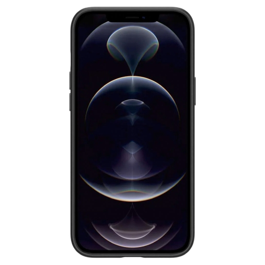 Чохол Spigen Thin Fit Case for iPhone 12 Pro Max Black - ціна, характеристики, відгуки, розстрочка, фото 2