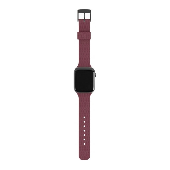 Ремінець UAG [U] Dot Silicone for Apple Watch 42mm/44mm Aubergine - ціна, характеристики, відгуки, розстрочка, фото 4