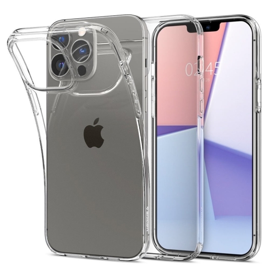 Чохол Spigen Crystal Flex Case for iPhone 13 Pro Max Crystal Clear - ціна, характеристики, відгуки, розстрочка, фото 2