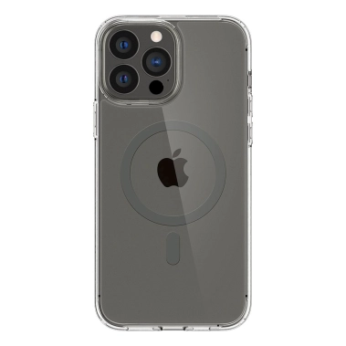 Чехол Spigen Crystal Hybrid Case for iPhone 13 Pro Max MagSafe Graphite - цена, характеристики, отзывы, рассрочка, фото 1