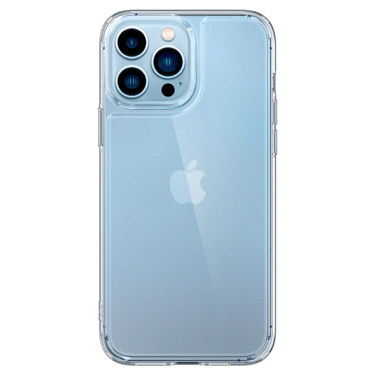 Чохол Spigen Quartz Hybrid Case for iPhone 13 Pro Max Crystal Clear - ціна, характеристики, відгуки, розстрочка, фото 1