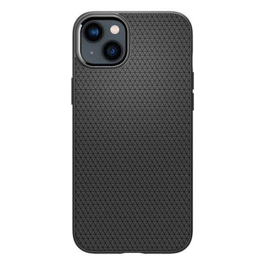 Чохол Spigen Liquid Air Case for iPhone 14 Matte Black - цена, характеристики, отзывы, рассрочка, фото 1