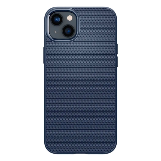 Чохол Spigen Liquid Air Case for iPhone 14 Navy Blue - цена, характеристики, отзывы, рассрочка, фото 1