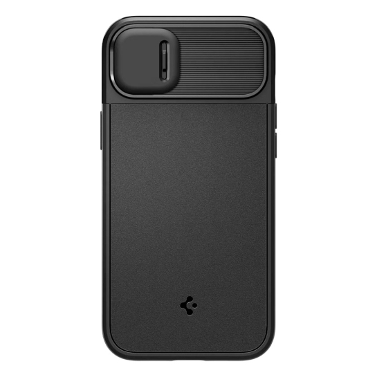 Чохол Spigen Optik Armor MagFit Case for iPhone 14 Black - ціна, характеристики, відгуки, розстрочка, фото 1