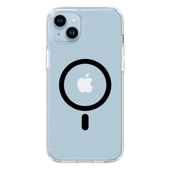 Чохол Spigen Ultra Hybrid MagFit Case for iPhone 14 Black - ціна, характеристики, відгуки, розстрочка, фото 1