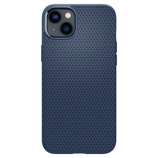 Чохол Spigen Liquid Air Case for iPhone 14 Plus Navy Blue - цена, характеристики, отзывы, рассрочка, фото 1