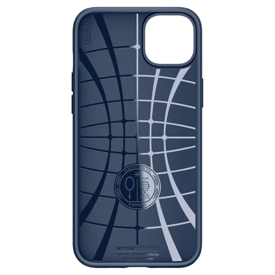 Чехол Spigen Liquid Air Case for iPhone 14 Plus Navy Blue - цена, характеристики, отзывы, рассрочка, фото 3
