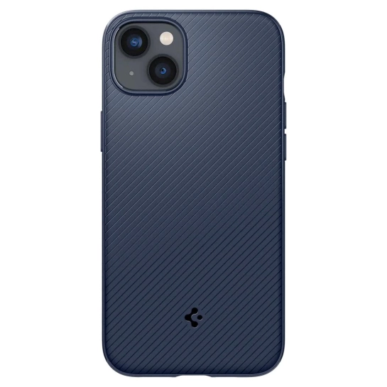 Чехол Spigen Mag Armor MagFit Case for iPhone 14 Plus Navy Blue