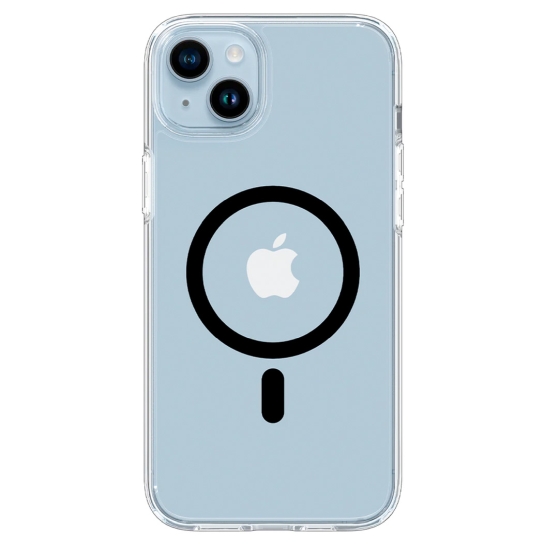 Чохол Spigen Ultra Hybrid MagFit Case for iPhone 14 Plus Black - ціна, характеристики, відгуки, розстрочка, фото 1