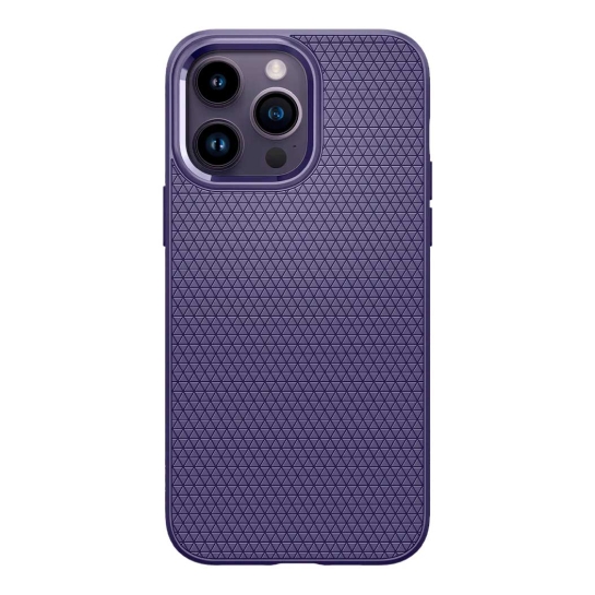 Чохол Spigen Liquid Air Case for iPhone 14 Pro Deep Purple - ціна, характеристики, відгуки, розстрочка, фото 1