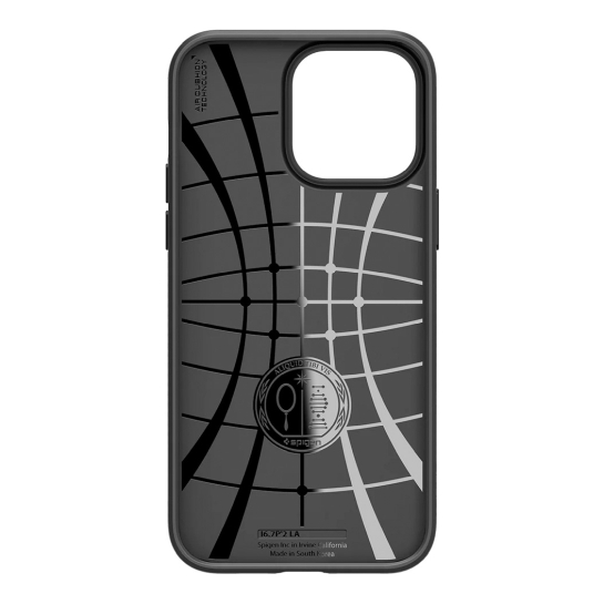 Чехол Spigen Liquid Air Case for iPhone 14 Pro Matte Black - цена, характеристики, отзывы, рассрочка, фото 3