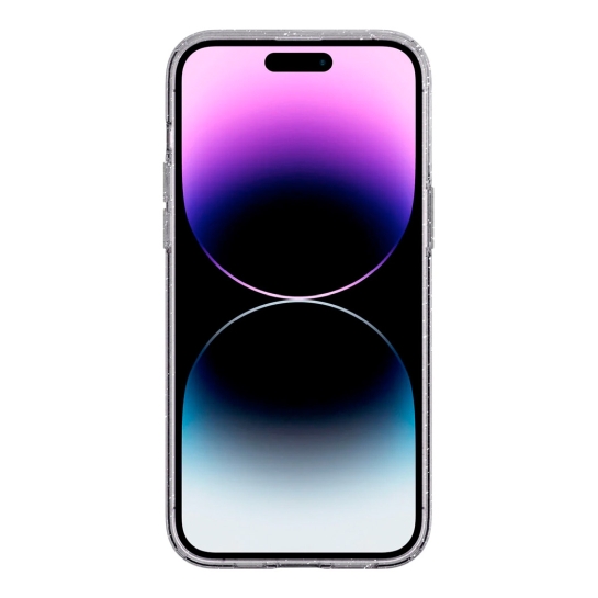 Чехол Spigen Liquid Crystal Glitter Case for iPhone 14 Pro Crystal Quartz - цена, характеристики, отзывы, рассрочка, фото 2