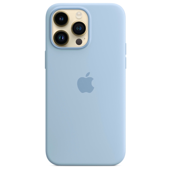 Чохол Apple Silicone Case with MagSafe for iPhone 14 Pro Max Sky - цена, характеристики, отзывы, рассрочка, фото 1