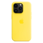 Чехол Apple Silicone Case with MagSafe for iPhone 14 Pro Canary Yellow