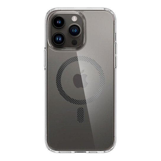 Чохол Spigen Ultra Hybrid MagFit Case for iPhone 14 Pro Carbon Fiber - ціна, характеристики, відгуки, розстрочка, фото 1