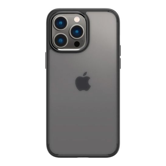 Чехол Spigen Ultra Hybrid Case for iPhone 14 Pro Frost Black - цена, характеристики, отзывы, рассрочка, фото 1