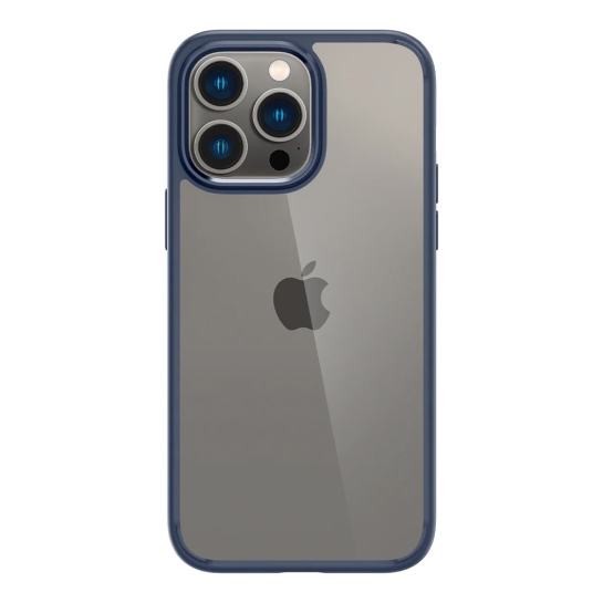 Чохол Spigen Ultra Hybrid Case for iPhone 14 Pro Navy Blue - ціна, характеристики, відгуки, розстрочка, фото 1