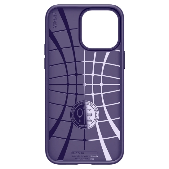 Чехол Spigen Liquid Air Case for iPhone 14 Pro Max Deep Purple - цена, характеристики, отзывы, рассрочка, фото 2