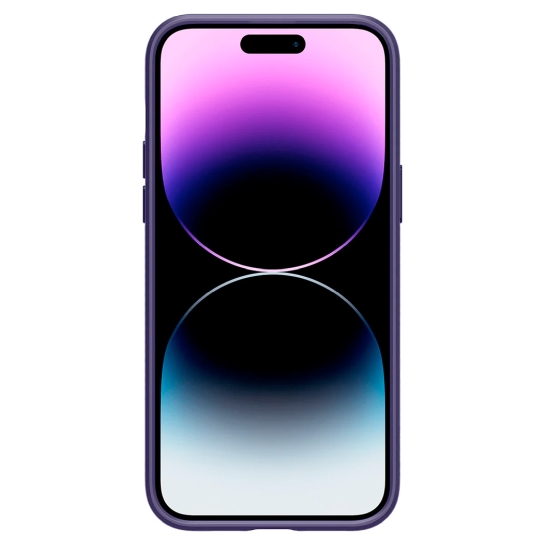 Чехол Spigen Liquid Air Case for iPhone 14 Pro Max Deep Purple - цена, характеристики, отзывы, рассрочка, фото 3