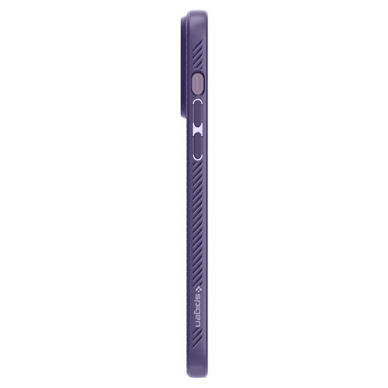 Чехол Spigen Liquid Air Case for iPhone 14 Pro Max Deep Purple - цена, характеристики, отзывы, рассрочка, фото 4