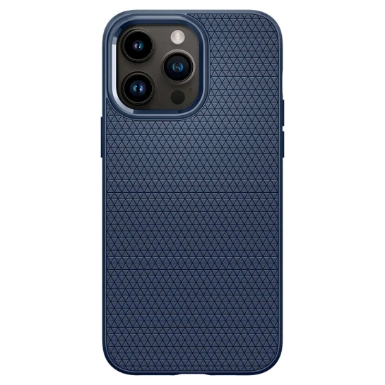 Чохол Spigen Liquid Air Case for iPhone 14 Pro Max Navy Blue
