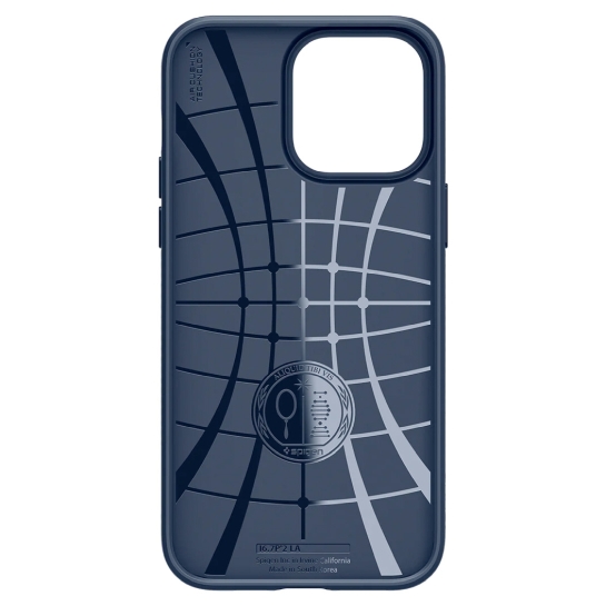 Чехол Spigen Liquid Air Case for iPhone 14 Pro Max Navy Blue - цена, характеристики, отзывы, рассрочка, фото 3