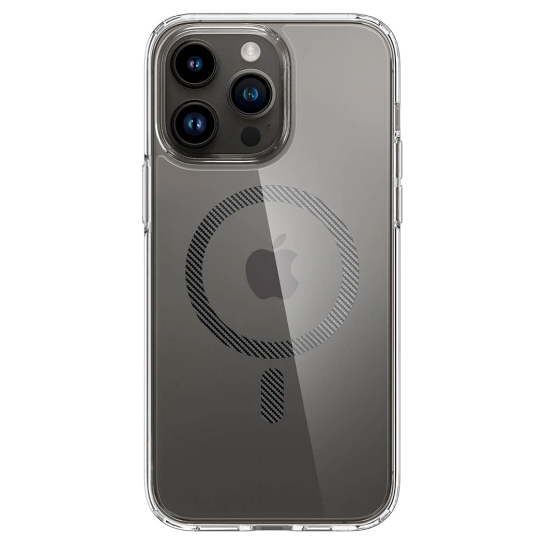Чохол Spigen Ultra Hybrid MagFit Case for iPhone 14 Pro Max Carbon Fiber - ціна, характеристики, відгуки, розстрочка, фото 1