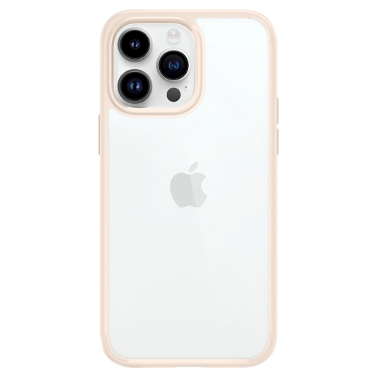 Чохол Spigen Ultra Hybrid Case for iPhone 14 Pro Max Sand Beige - ціна, характеристики, відгуки, розстрочка, фото 1
