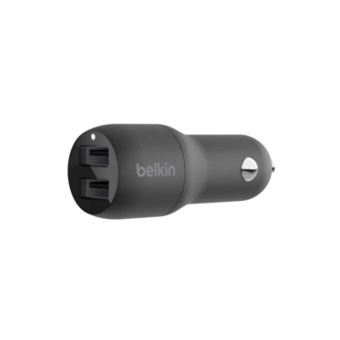 Автомобильное зарядное устройство Belkin Dual USB-A Car Charger 24W - цена, характеристики, отзывы, рассрочка, фото 1