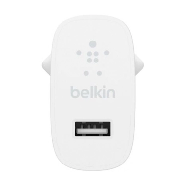 Мережевий зарядний пристрій Belkin 12W USB-A White - цена, характеристики, отзывы, рассрочка, фото 1