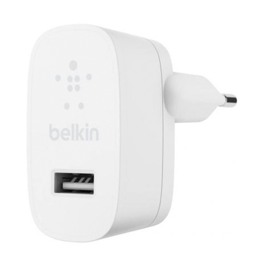 Мережевий зарядний пристрій Belkin 12W USB-A White - ціна, характеристики, відгуки, розстрочка, фото 2