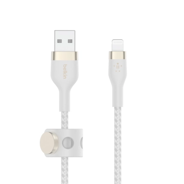 Кабель Belkin USB-A - Lightning (1 m) White - цена, характеристики, отзывы, рассрочка, фото 1