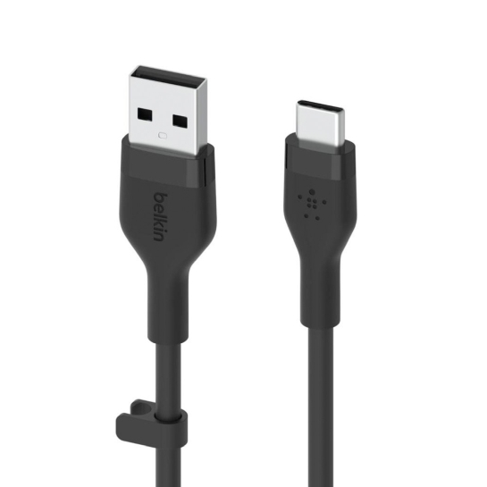 Кабель Belkin USB-A - USB-C (2 m) Black - ціна, характеристики, відгуки, розстрочка, фото 1