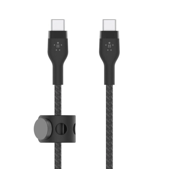 Кабель Belkin Braided USB-C - USB-C (1 m) Black