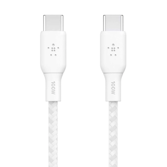 Кабель Belkin USB-C to USB-C 100W (3 m) White