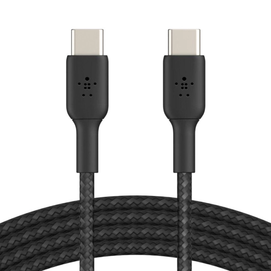 Кабель Belkin Braided USB-C to USB-C (1 m) Black