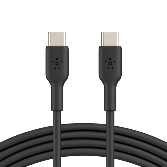 Кабель Belkin USB-C to USB-C (1 m) Black - ціна, характеристики, відгуки, розстрочка, фото 1