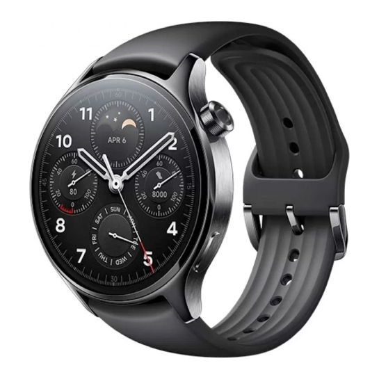 Смарт-годинник Xiaomi Watch S1 Pro Black - ціна, характеристики, відгуки, розстрочка, фото 1