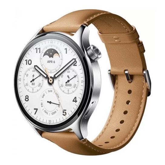 Смарт-годинник Xiaomi Watch S1 Pro Silver - ціна, характеристики, відгуки, розстрочка, фото 1