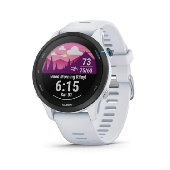 Спортивные часы Garmin Forerunner 255 Music Whitestone