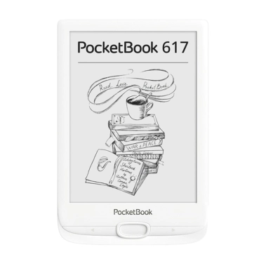 Електронна книга PocketBook 617 White - цена, характеристики, отзывы, рассрочка, фото 1